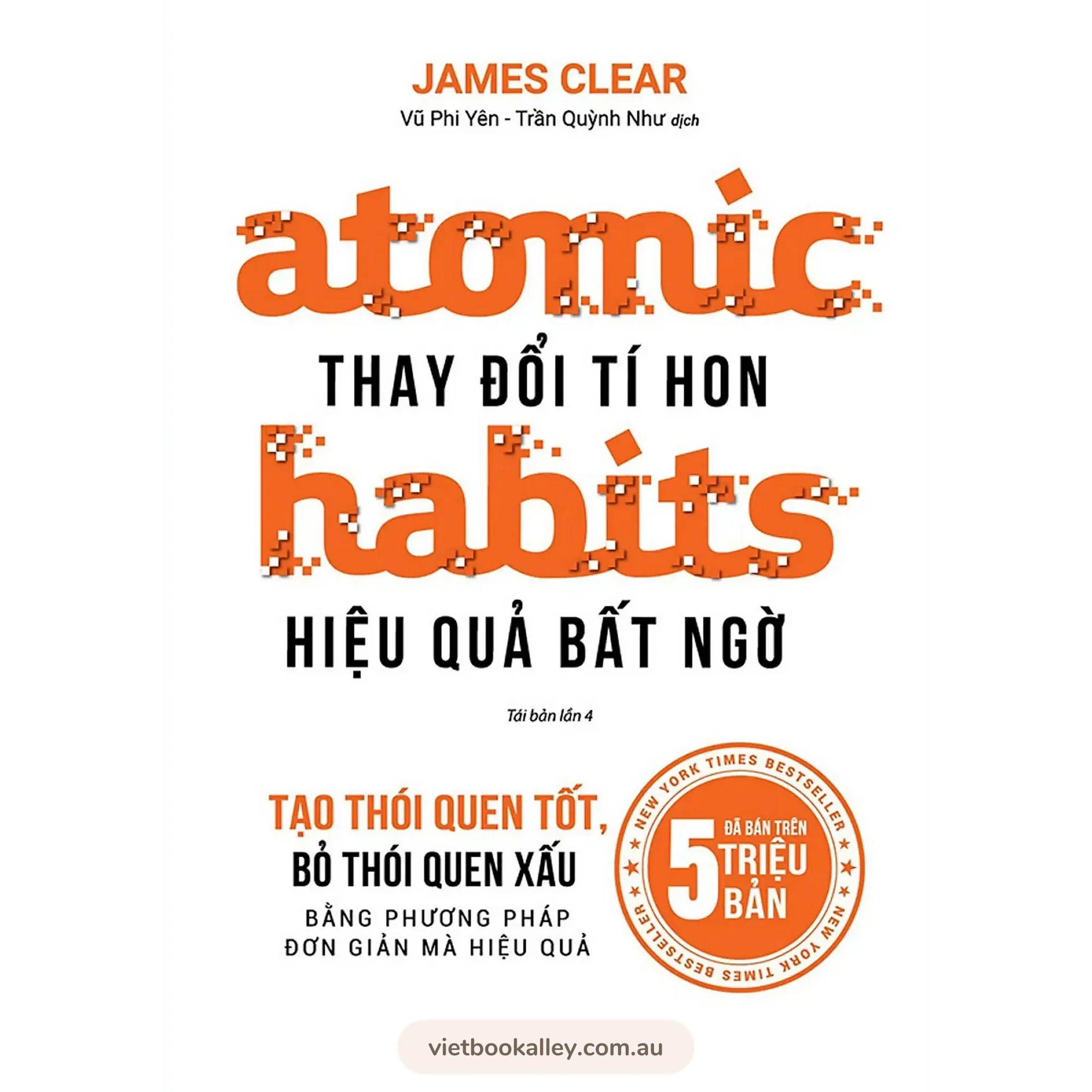 Ảnh bìa Atomic Habits